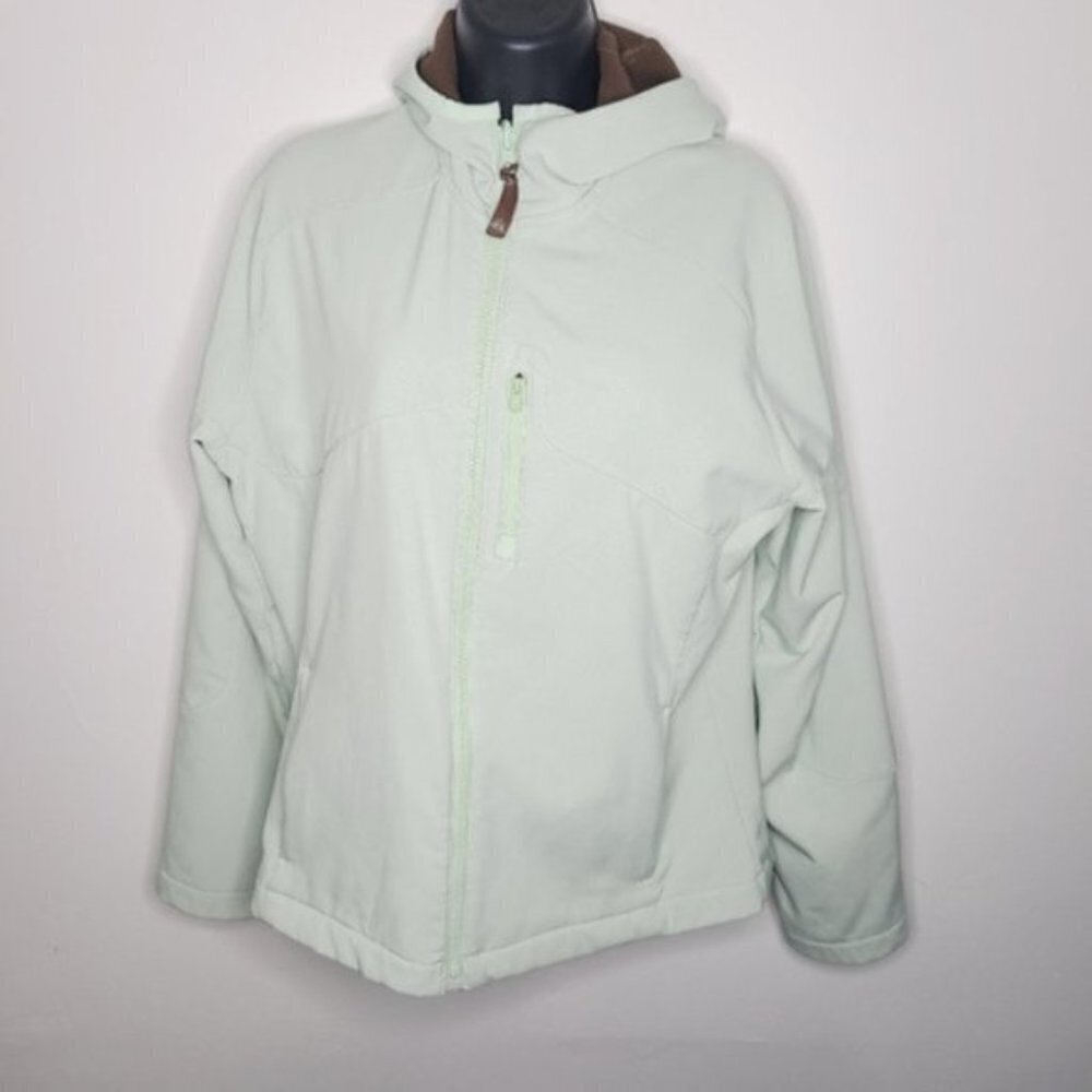 Firefly Mint Green Lightweight Fleece Lined Jacket
